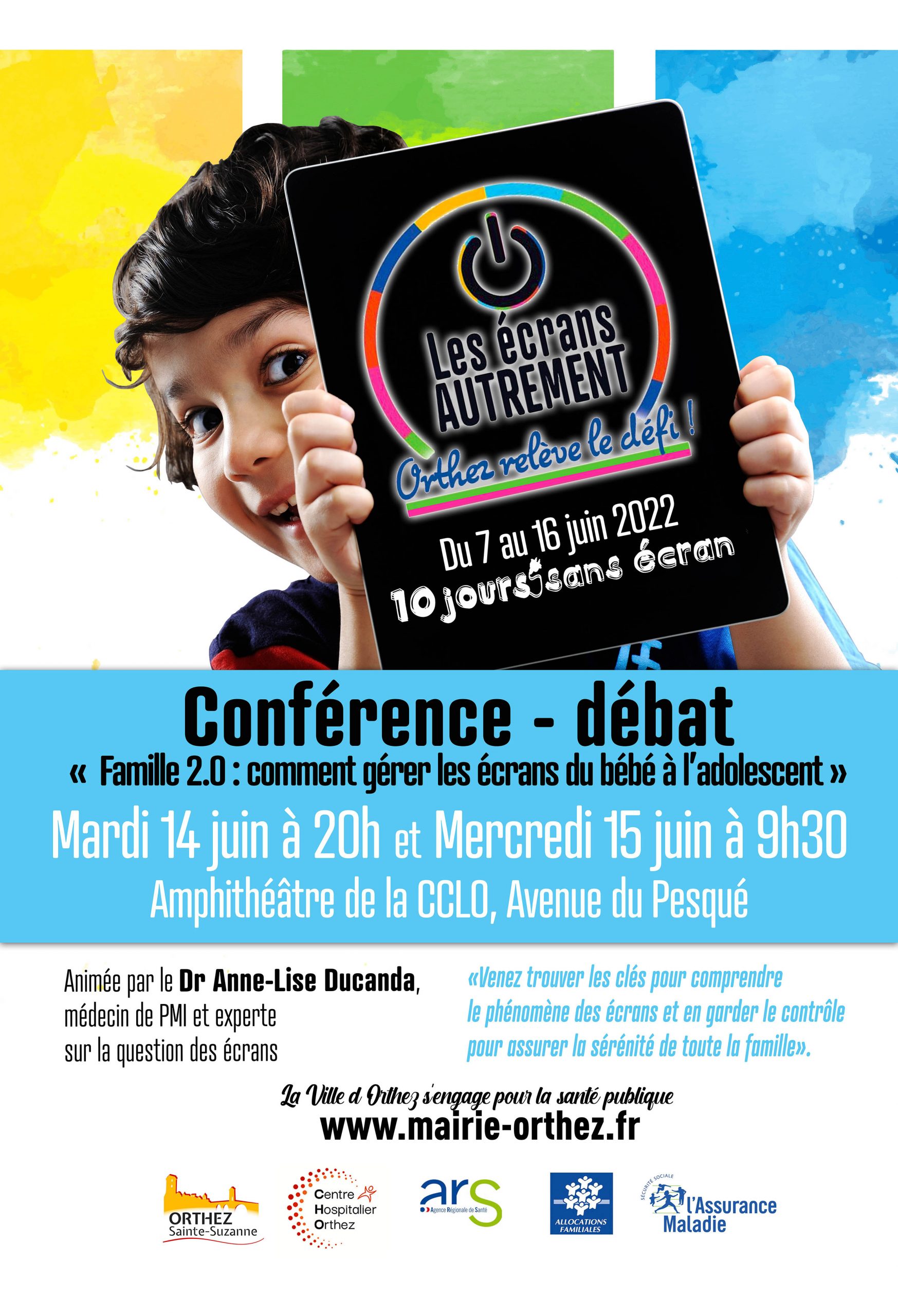 Affiche_Conférence Dr Ducanda_Les écrans autrement_2022